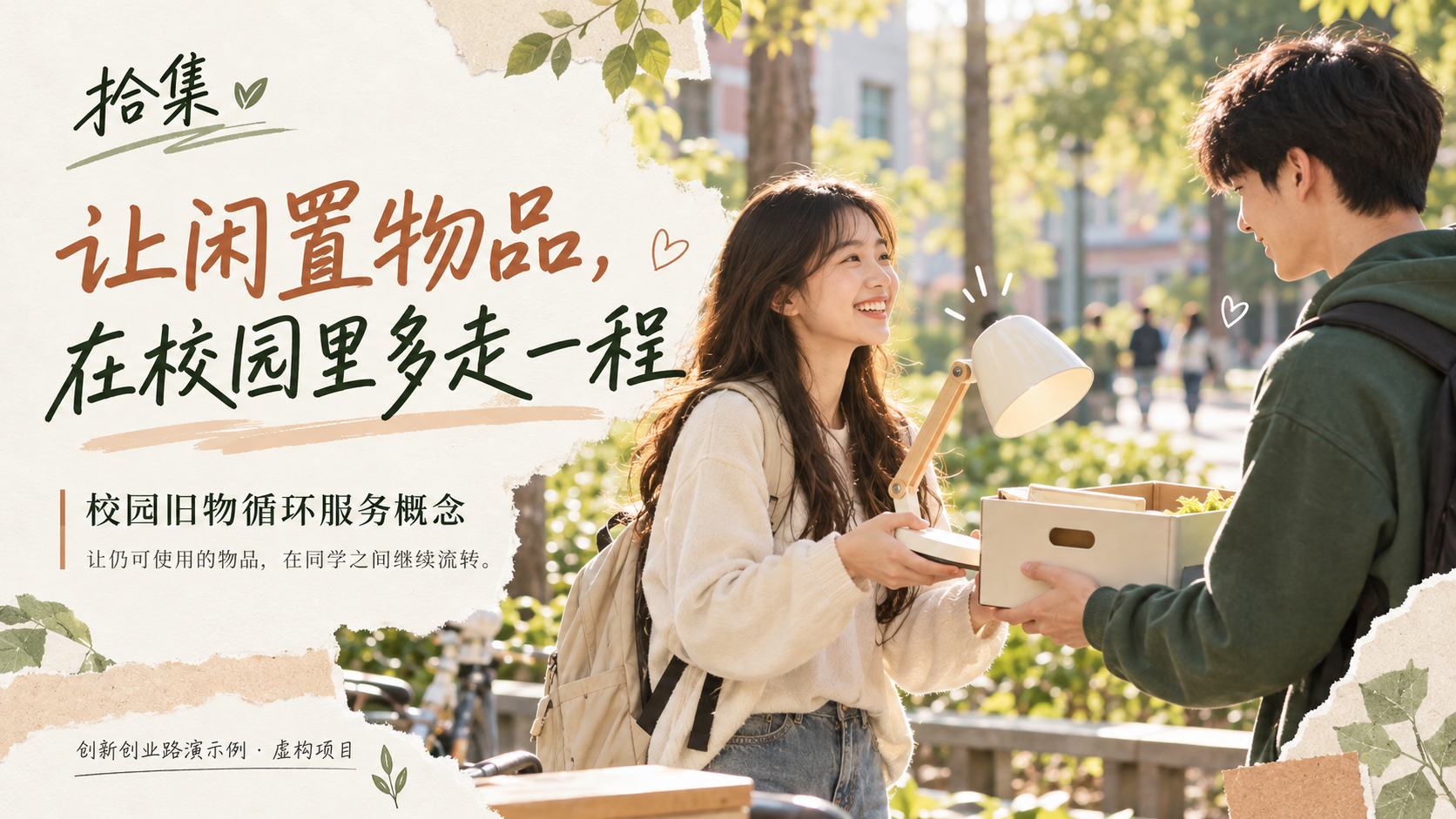 创新创业路演概念封面